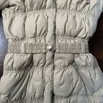 Mango MNG tan down puffer coat size XS Photo 5