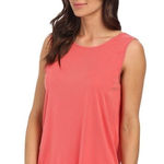 BCBGMAXAZRIA BCBG Red Teri Sleeveless Cowl Back Tank Top Photo 0