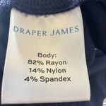 Draper James Navy Blue Short Sleeve Baby Doll Dress Women's Size Medium Photo 1