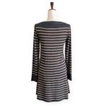 Loft Ann Taylor Wool Blend Striped Sweater Dress Office Workwear Size S Photo 1