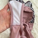 SweatyRocks One Shoulder One Piece Cutout Monokini Pink Leopard Swimsuit… Photo 3