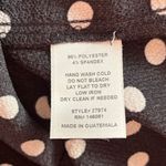 Monteau  Polka Dot Tank Top Black Photo 4