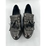 Stuart Weitzman  Loafers Shoes Platform Chunky Y2K Metallic Size 8.5 M Grey​​​ Photo 10