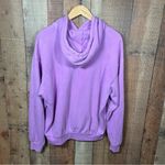 Aviator Nation  Purple Heart Lightning Hoodie Oversized Pullover Sweatshirt Small Photo 3