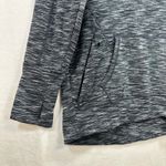 Calvin Klein  Womens Sweatshirt Hoodie Large Dark Gray Moisture‎ Wick Fleece Cowl Photo 4