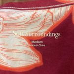 Soft Surroundings - Santiago Song Red Orange Floral Maxi Dress Beach- Size M Photo 4