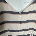 Saylor Lianna Striped Cut Out Jumpsuit Size M 100% Viscose Beachy Summer Vaca Photo 3