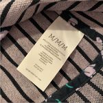 CAbi  Dappled Stripe Car Coat in Blue White Medium Style #5474 Sz M Photo 6