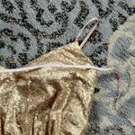 Bari Jay 1624 Sequins Spaghetti Strap Maxi Gown Gold 4 Photo 4