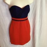 Silence + Noise Urban outfitters bright strapless body con dress Photo 8