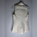 Athleta  Puffer Jacket Beater Women’s XXS‎  White / Cream Sleeveless Photo 1