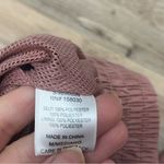 Love Tree  Women's Pink Full Zip Collared Cropped Wind Breaker Jacket Sz medium Photo 3