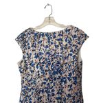 LK Bennett L.K. Bennett Valdez Cap Sleeve Sheath Pencil Dress Size US 10 Floral Stretch Photo 3