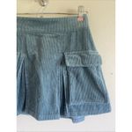 Wild Fable Blue Corduroy Utility Pockets Mini Skirt Womens Teen XXS NEW NWT Photo 3