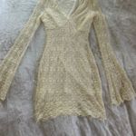 Windsor Loved in Lace V Neck Long sleeve short dress Photo 3