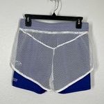 LF The Brand Mesh Fishnet Layered Shorts Size M Photo 2