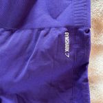 Gymshark Energy High Waisted Leggings Sz Medium Purple Seamless Eyelets EUC Photo 4