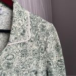 Danny & Nicole  Vintage Dress Green Cottage Core Prairie Dress Midi Length 80's Photo 5