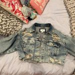 Forever 21 Cropped Denim Jacket Photo 6