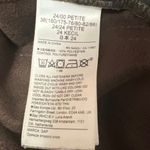 Gap Women's Brown Vintage High Rise Slim Faux Leather Ankle Trousers Pants 24 Photo 4