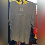 Free People NWT FP Movement Harmony Tee - blue indigo combo - small Photo 8