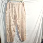 None Women's Silk Pants Soft Peach small Photo 5