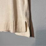 Jenni Kayne  Everyday Sweater Ivory Cream Crewneck Size Small Wool Cashmere Small Photo 8