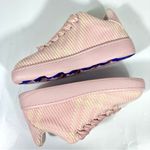 Burberry Knit Low Top Sneakers Cameo Pink Check Size 36.5 6.5 US NEW Photo 4