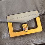 Marc by Marc Jacobs Marc Jacobs Grey Leather Crossbody Handbag Purse Women’s Classic Bag Photo 1