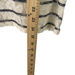 Sundance Women's Size Medium Lace Western Cape Floral Striped Top Photo 7