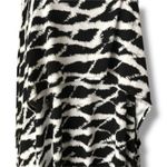 Rafaella  Womens Dress Size S Black White Tie Dye Flounce‎ Deep V Neck Maxi Photo 7