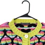Marco Rambaldi Jacquard Hearts Cardigan Green Photo 5