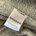 Monrow Supersoft Jumpsuit hoody zip womens Gray (medium) loungewear comfy Photo 7