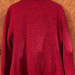 Faded Glory Vintage  Women's Red and black Sweater/Jacket Zipper XL Photo 4
