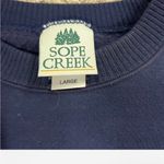 Navy USA American Queen Sweatshirt large Blue Photo 2