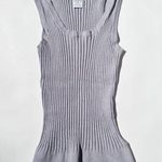 Worthington Silk Grey Tank Top Photo 0