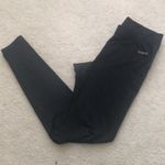 Reebok Solid Black Athletic Leggings Photo 4