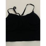 Yummie Women’s Evelyn Longline Racerback Bralette Outlast Seamless Black Sz S/M Photo 4