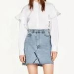 ZARA COPY - Pearl Denim Skirt size small Photo 1