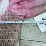 VIBE Pink Tie Dye Ruched Mini Dress Size M NWT Size M Photo 6