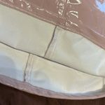 Missguided ‎ Glossy pink Patent Leather mini skirt 6 Barbie futuristic Photo 5