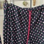 Lucky Brand Women’s 2pc Long Pajama Set Black Pink L Photo 4