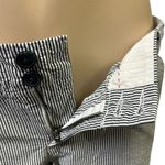 Tommy Hilfiger  Mid Rise Striped Blue White Seersucker Cuffed Shorts Womens 8 Photo 5