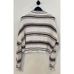 Free People Kennedy Stripe Pullover in Ivory Size Small Photo 8