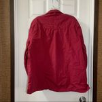 Bobbie & Brooks Bobbie Brooks Red Embroidered Button Up Blouse 18/20W Photo 7