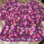 Pioneer woman floral longsleeve top medium Pink Photo 0