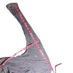 Rails Sloan Linen Blend Striped Tie Waist Crop Long Sleeve Top Blue White Medium Photo 10