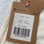 Boden USA Boden blouse short sleeve deep V-neckline front/back tie 100% cotton Sz 8 NWT Photo 7