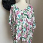 Show Me Your Mumu Floral Casita One Piece Swim Cover Up, Size Small Photo 0