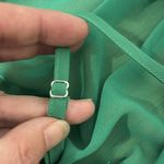 Madewell  Sheer V-Neck Dolman Sleeve Maxi‎ Dress Verdant Green size XXS NWT Photo 9